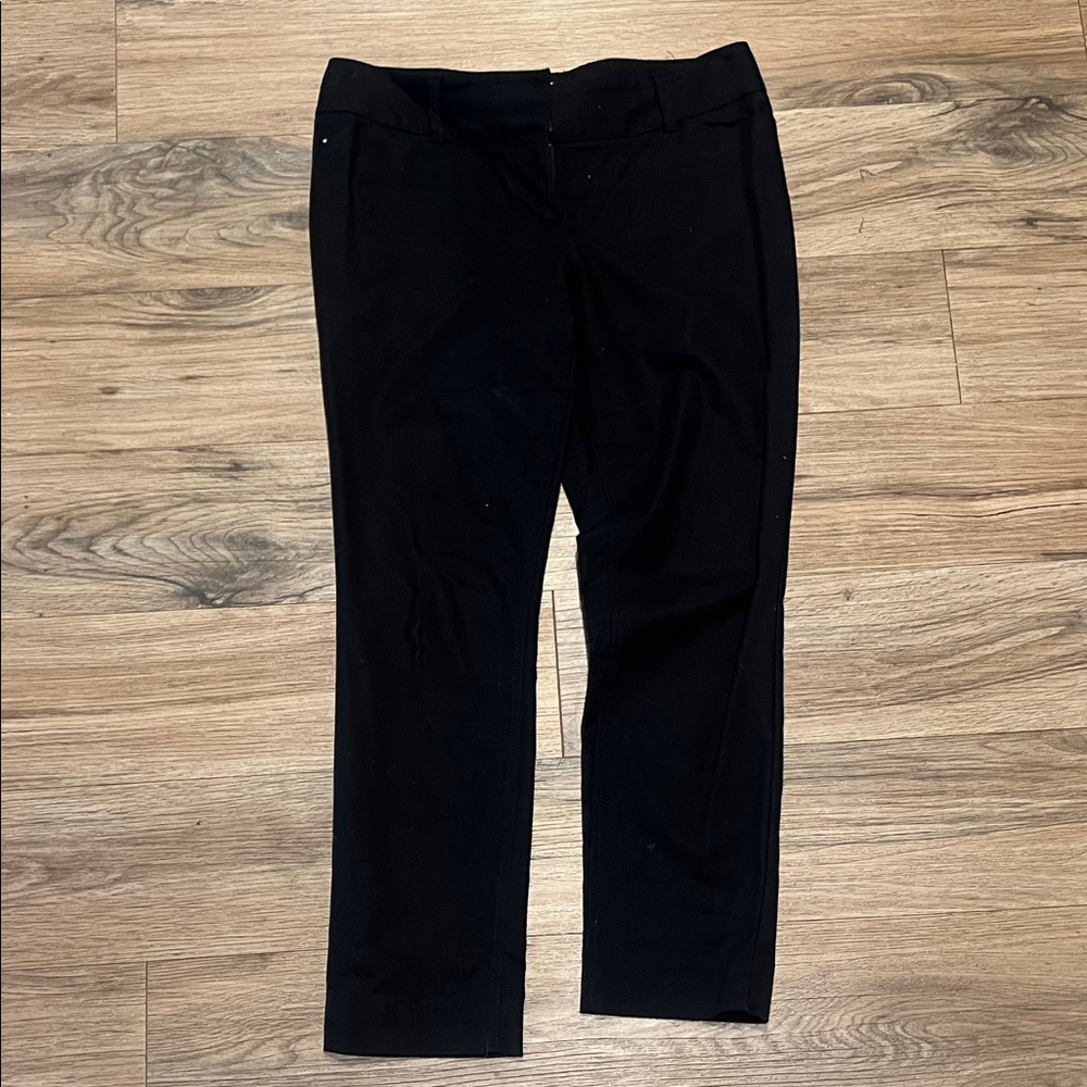 White House Black Market Classic Black Slacks